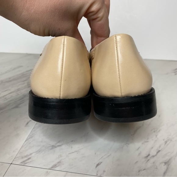 Franco Sarto Lizzy Tan Faux Leather Sparkle Loafer 8M - Picture 4 of 16